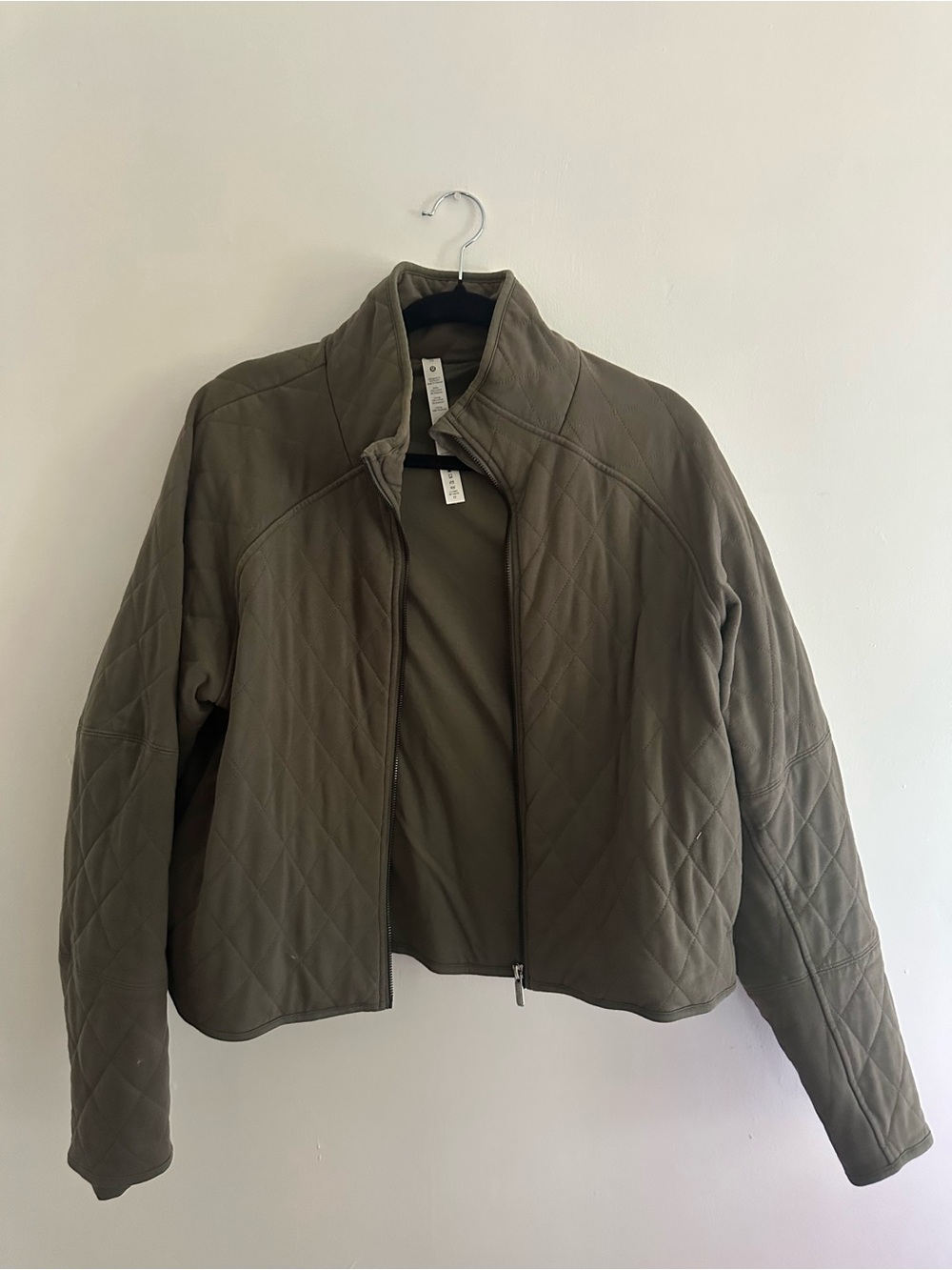 Quilted Olive Women's Puffer Jacket